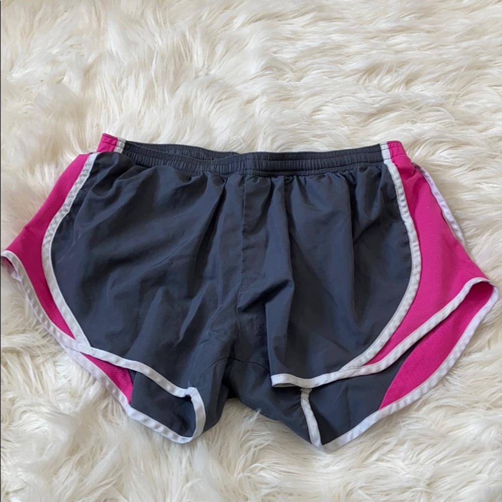 Grey Athletic running shorts